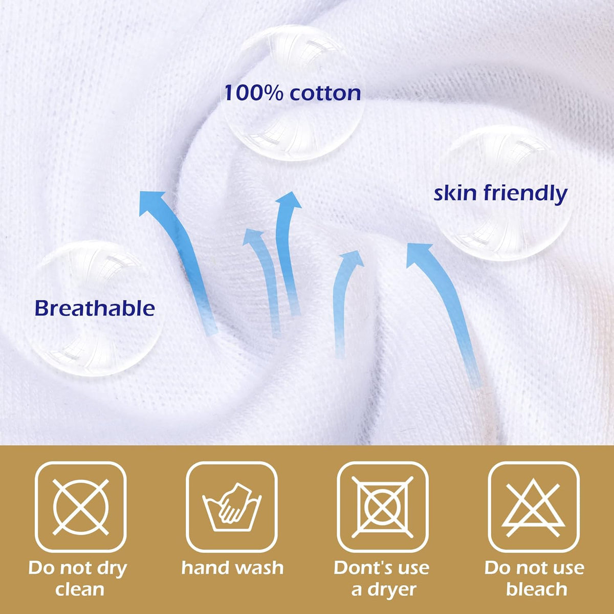 BIG ELEPHANT Potty Training Underwear - 10 Pack, 100% Cotton Absorbent Unisex Toddler Pee Pants for