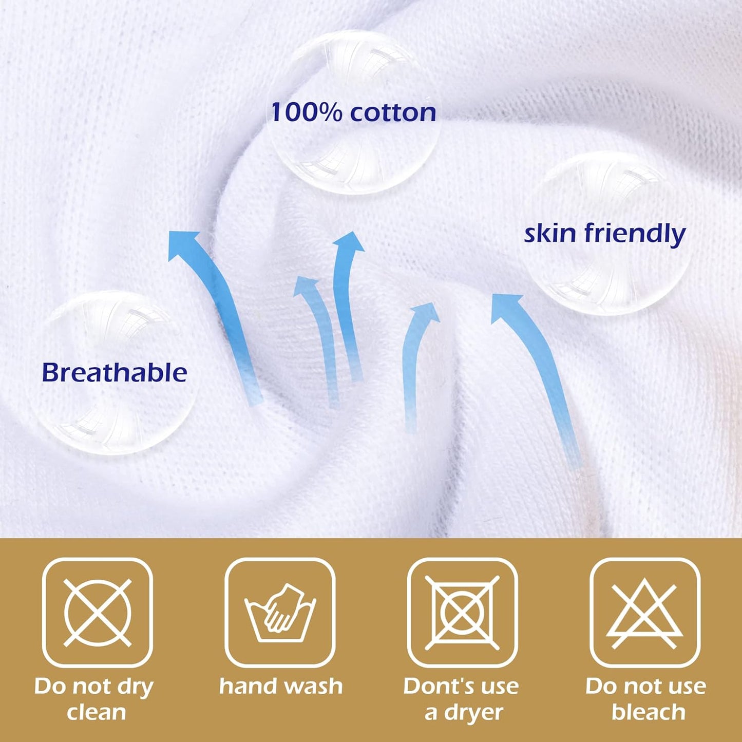 BIG ELEPHANT Potty Training Underwear - 10 Pack, 100% Cotton Absorbent Unisex Toddler Pee Pants for