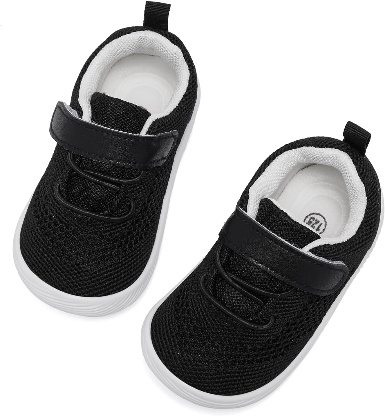 MORENDL Toddler Sneakers Baby Boys & Girls Barefoot Shoes Lightweight Breathable Walking Running