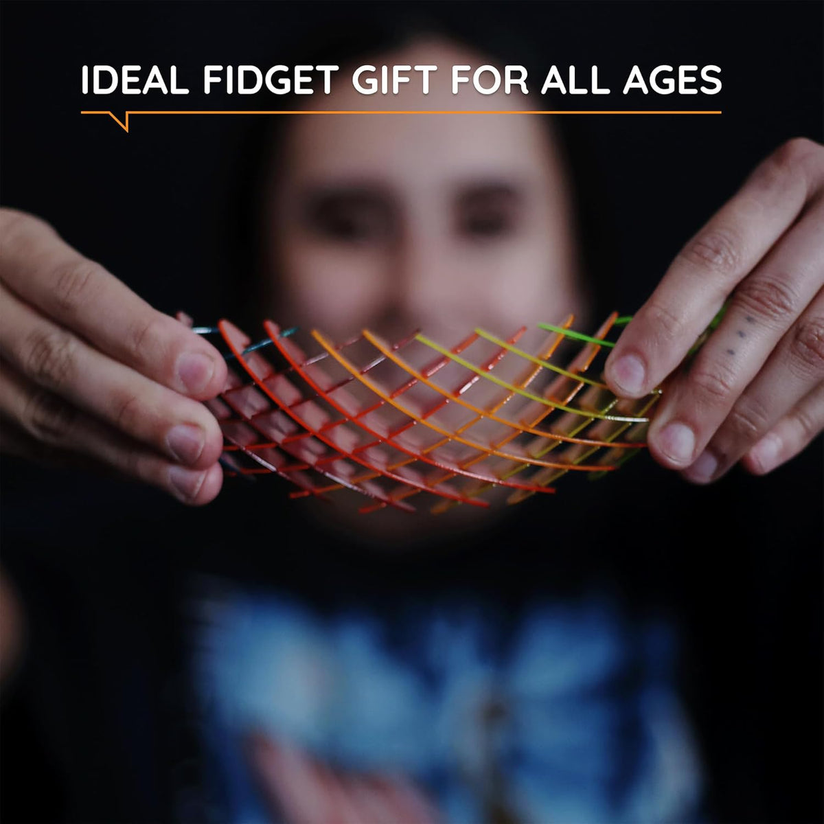 Morf Fidget Worm Toy - Desk Fidgets for Adults - Cool Satisfying Worm Fidget Sensory Toys - Fun and