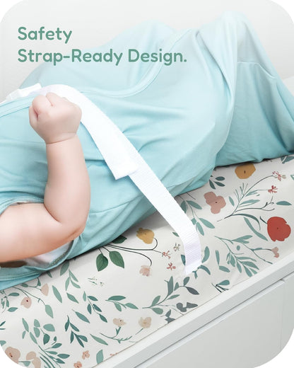 Extra Stretchy Changing Pad Cover, Ultra Soft Premium Jersey Knit Changing Pad Sheets, Unisex for