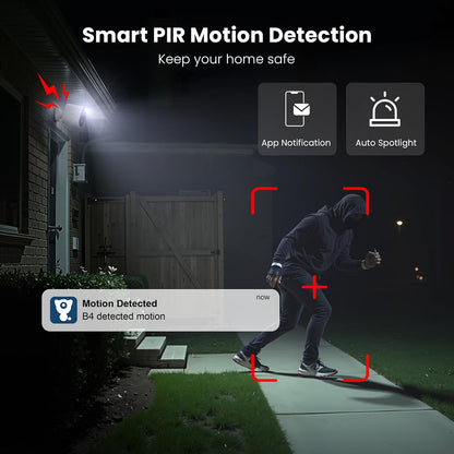 litokam Security Cameras Wireless Outdoor, 2K Battery Powered Outdoor Camera Wireless with Full
