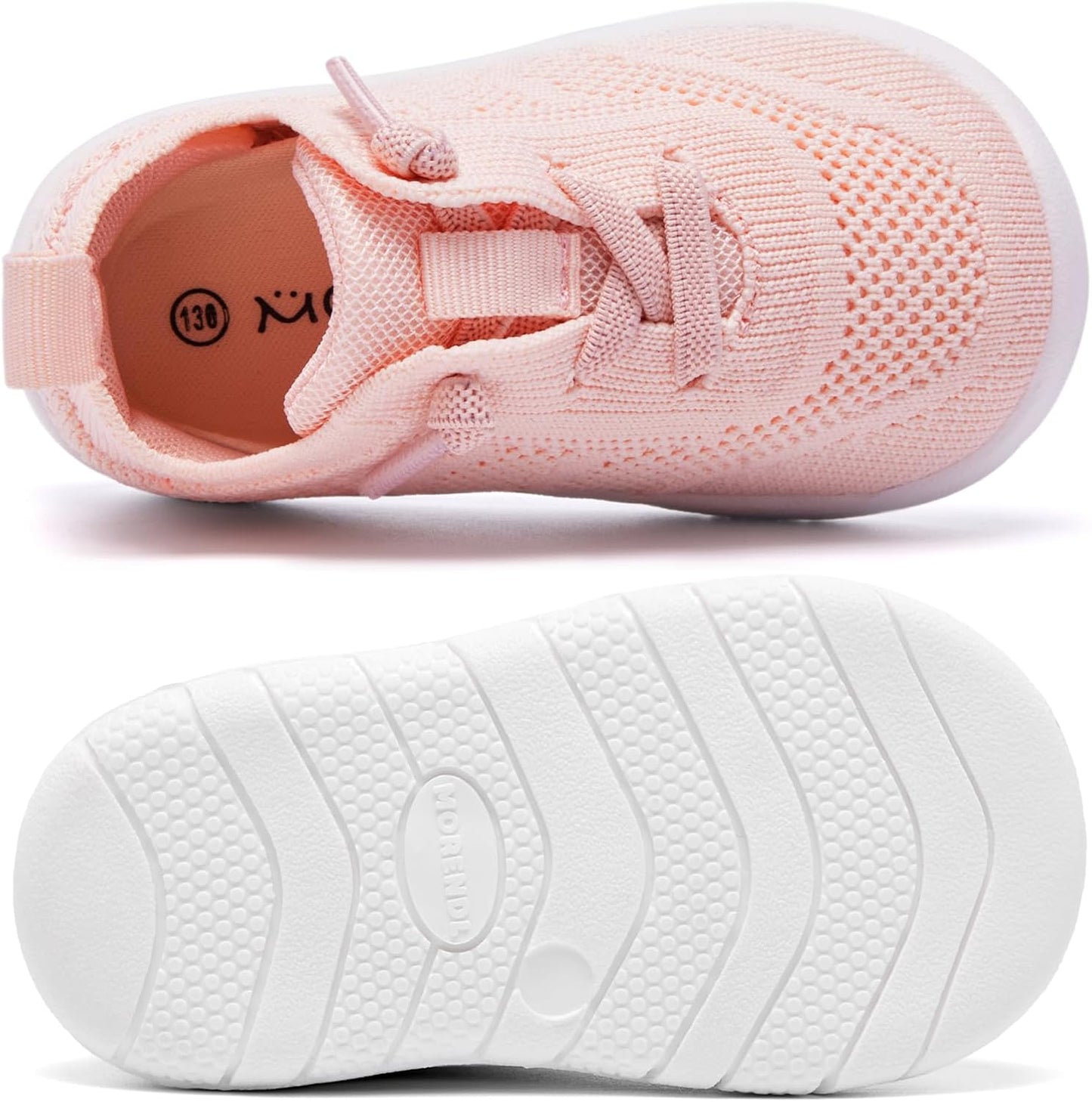 MORENDL Toddler Shoes Baby Walking Sock Shoes Infant Sneakers 0-4 Years Boy Girl Barefoot Tennis