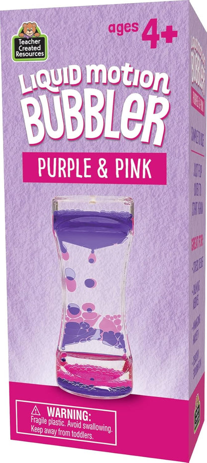 Purple & Pink Liquid Motion Bubbler