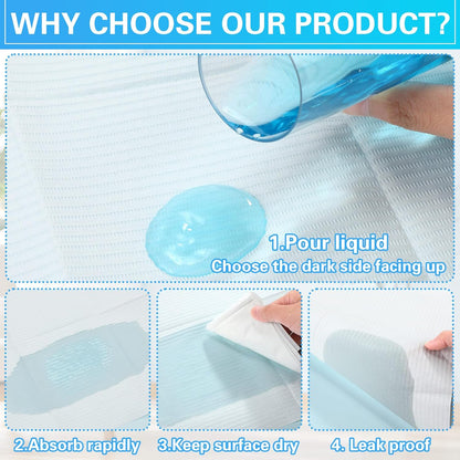 100pcs Disposable Changing Liner 2-ply Baby Changing Station Pad Disposable Changing Pads Diaper