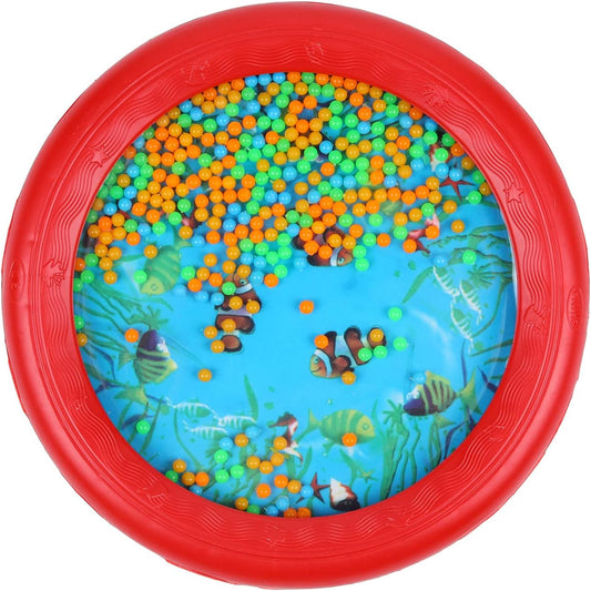 Musfunny Ocean Drum Wave Bead Drums Gentle Sea Sound Music Gift Musical Educational Sea Sound Drum