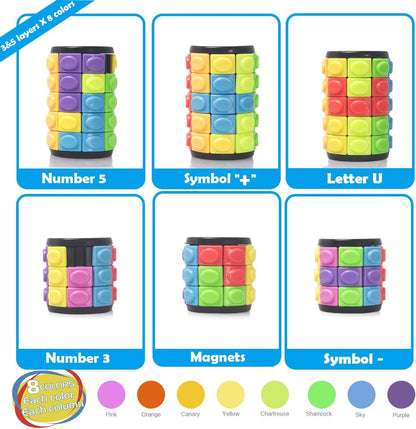 R.Y.TOYS Rotate and Slide Puzzle-Design Patent,Fidget Toys(Restore Order/Create Patterns) 8