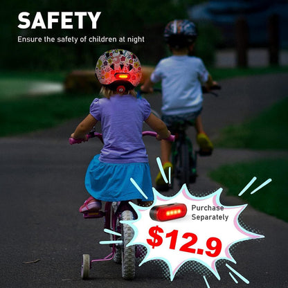 Toddler Bike Helmet for Boys and Girls, Adjustable Kids Helmets from Infant/Baby to Children
