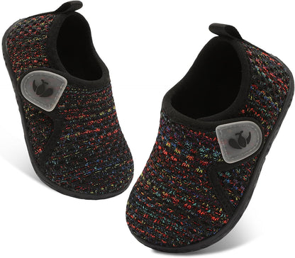 FEETCITY Baby Boys Girls First Walking Shoes Infant Sneakers Crib Shoes Breathable Lightweight Slip