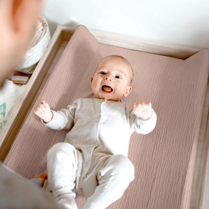 lulumoon Baby Changing Pad Cover: Muslin Diaper Changing Table Pad Cover - Changing Pad Sheets for