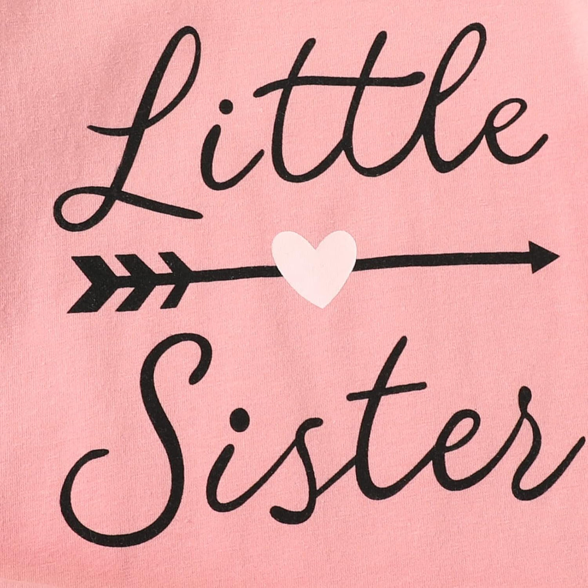AMAWMW Newborn Baby Girl Little Sister Sleeper Gown Stripe Long Sleeve Nightgown Pajamas Gifts