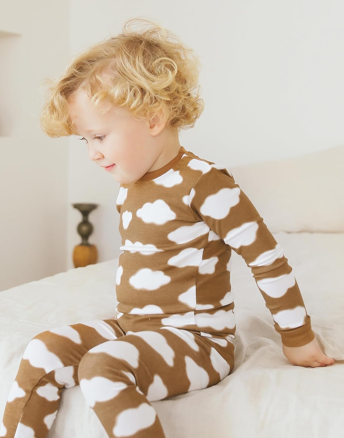 VAENAIT BABY 6M-12Y Kids Unisex Girls & Boys Soft Comfy Modal Tencel Sleepwear Pajamas 2pcs or 4pcs