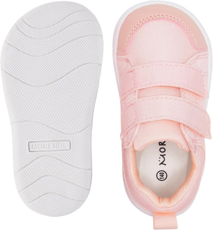 MORENDL Wide Toe Box Shoes Toddler Barefoot Shoes Baby Walking Shoe Boy Girl Non-Slip Zero Drop