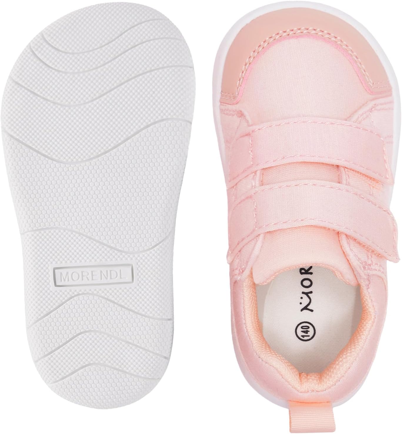 MORENDL Wide Toe Box Shoes Toddler Barefoot Shoes Baby Walking Shoe Boy Girl Non-Slip Zero Drop