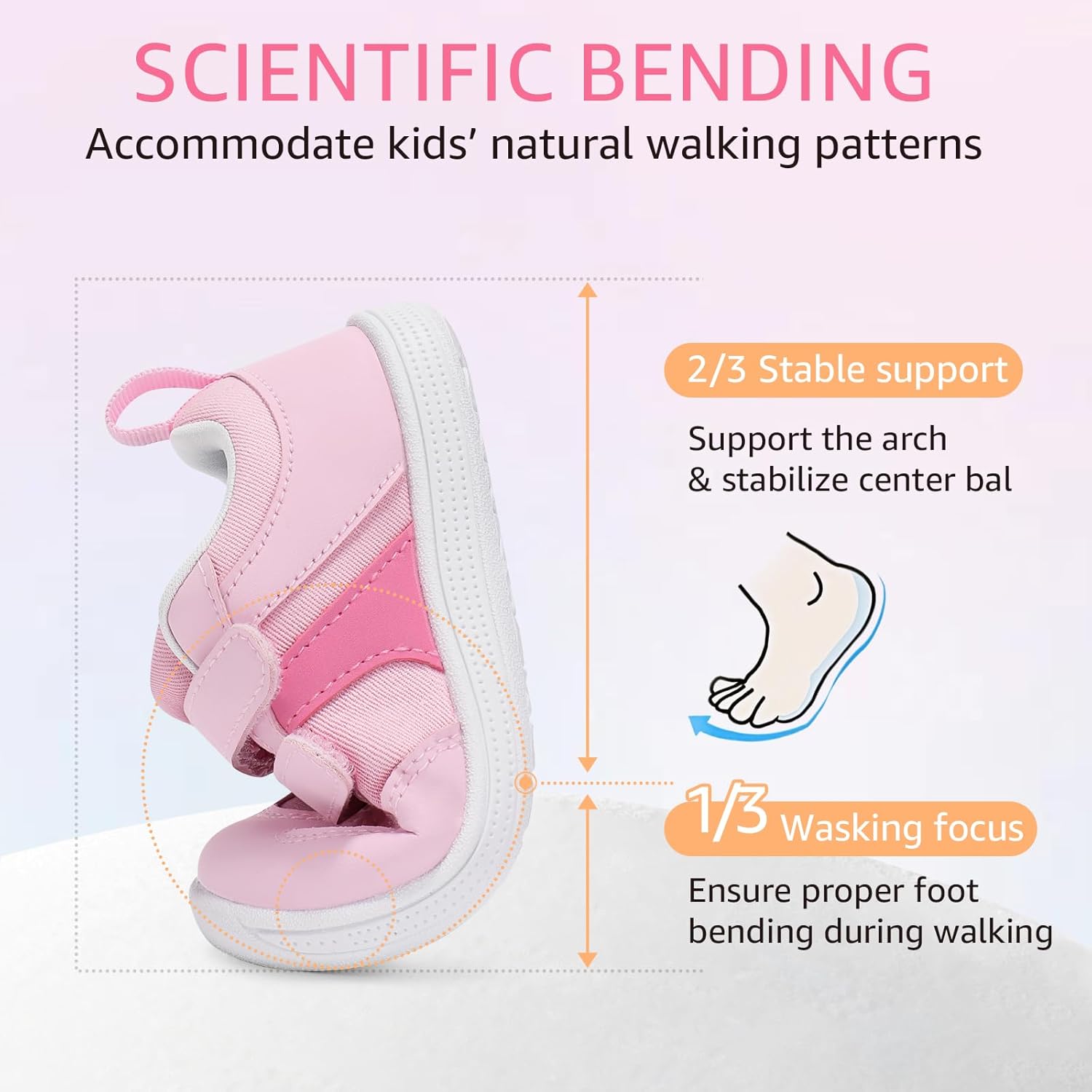 Toddler Wide Toe Box Barefoot Shoes Boys Girls Sneakers Zero Drop Kid Tennis Running Shoes
