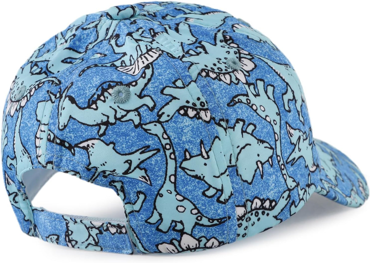 JANGANNSA Dinosaur Boys Girls Caps Embroidery Baby Baseball Caps Cotton Infant Toddler Kids Hat