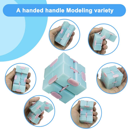 Infinity Cube Fidget Toy Stress Relieving Fidgeting Game for Kids and Adults,Cute Mini Unique