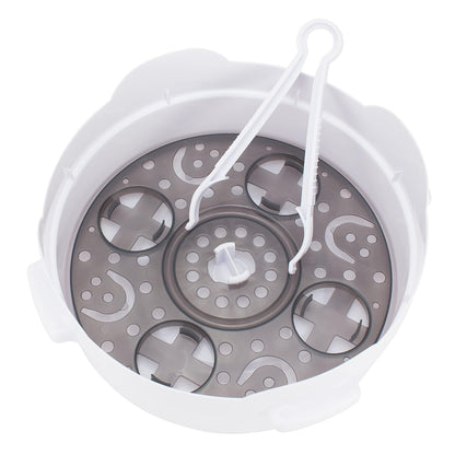 Dr. Brown's Microwave Steam Sterilizer for Baby Bottles, Nipples, Bottle Parts, Pacifiers, Teethers