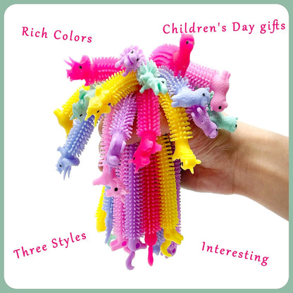 30 Pack Stretchy Strings Fidget Toys - Vibrant Sensory Toys for Kids and Adults Stress Relief