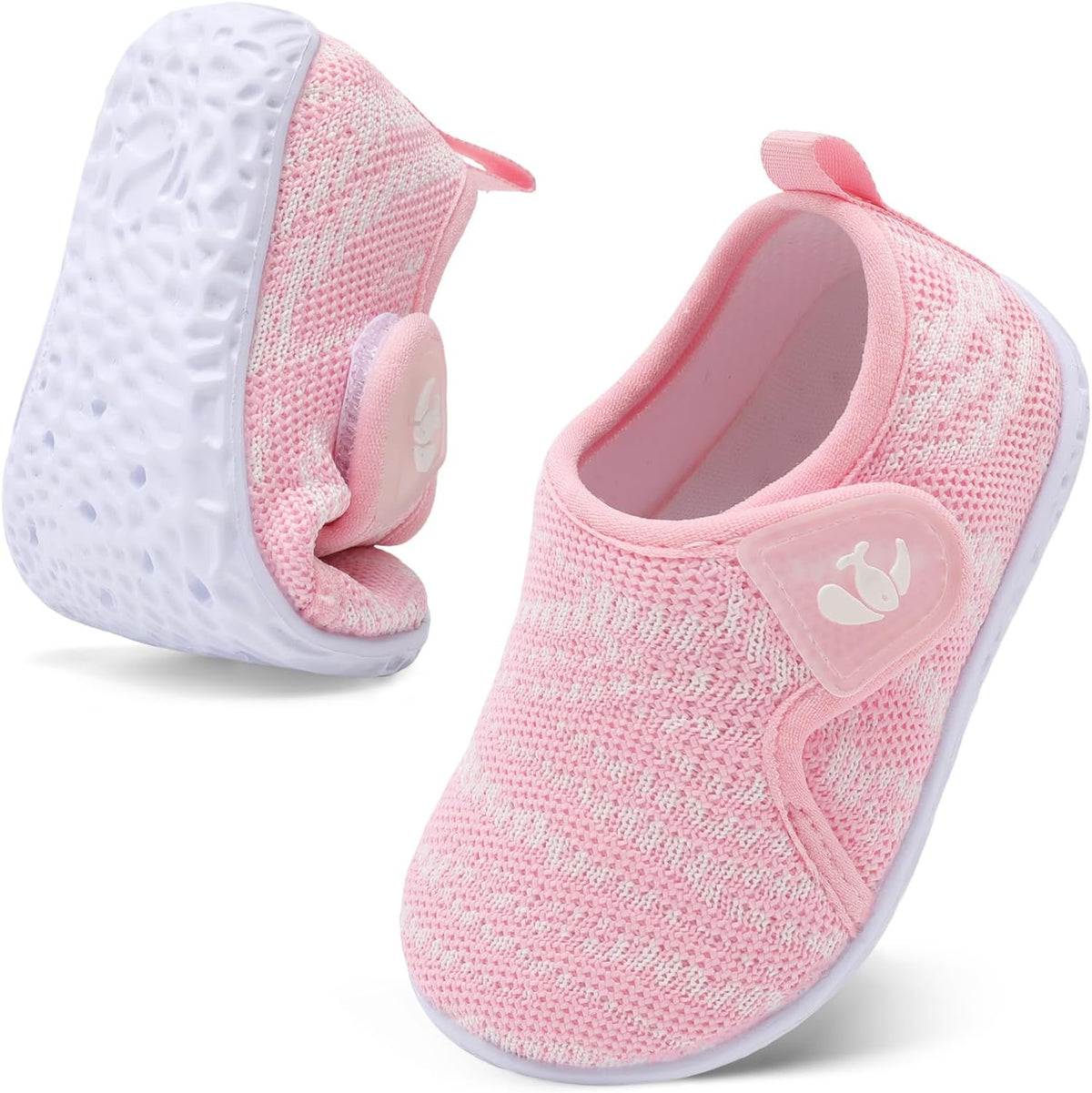 FEETCITY Baby Boys Girls First Walking Shoes Infant Sneakers Crib Shoes Breathable Lightweight Slip