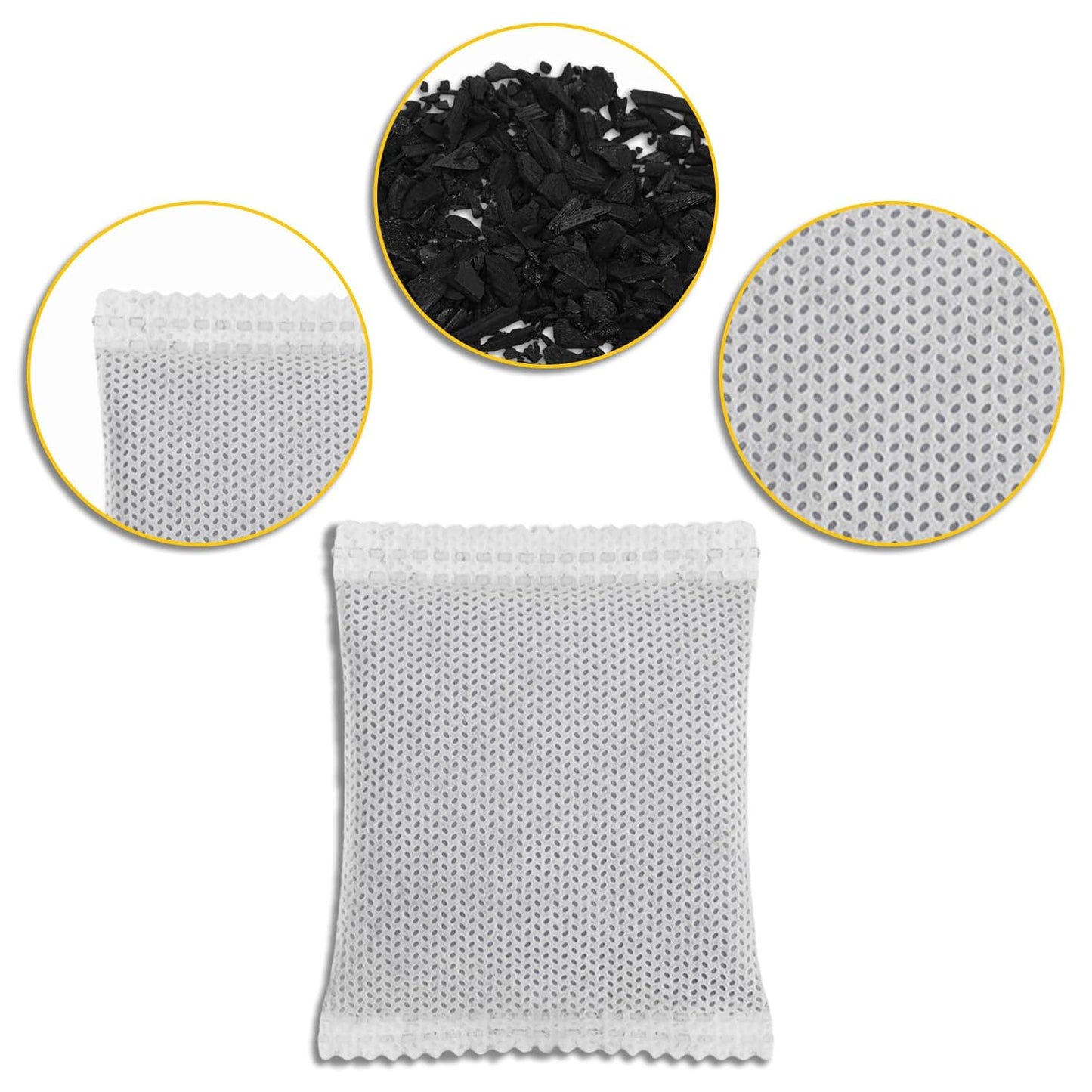 12pcs Carbon Filter Refills for Playtex, Activated Charcoal Odor Absorbing Deodorizer for Diaper