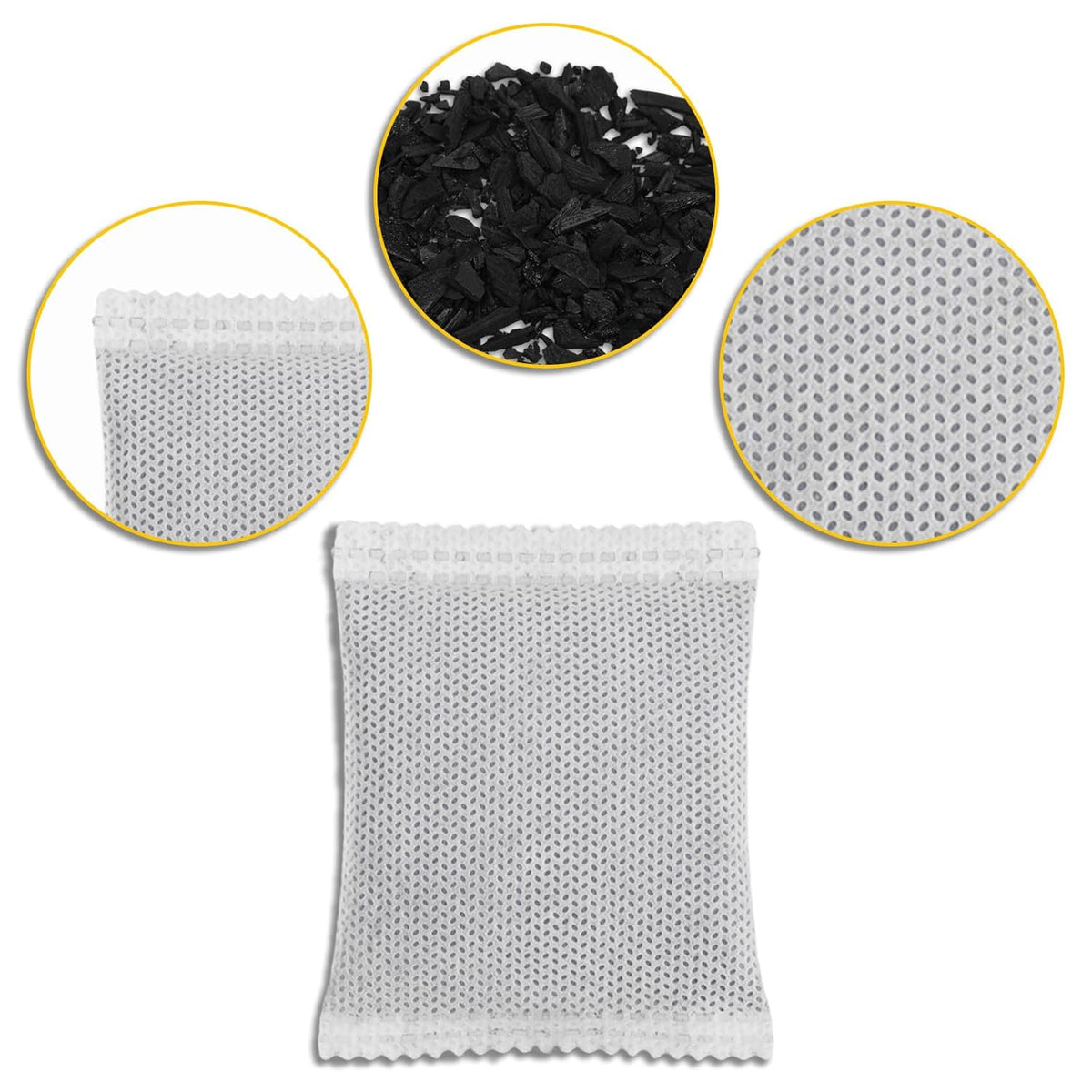 12pcs Carbon Filter Refills for Playtex, Activated Charcoal Odor Absorbing Deodorizer for Diaper