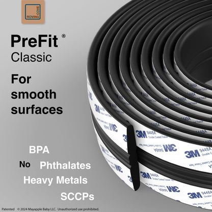 Roving Cove PreFit (Classic) Furniture Edge Corner Protector (Standard 15ft Edge 4 Corners), Baby