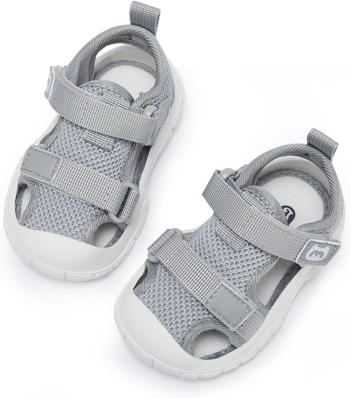 BMCiTYBM Baby Boy Girl Closed Toe Summer Sandals Lightweight Shoes Infant Non-Slip First Walking