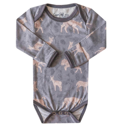 Copper Pearl Long Sleeve Bodysuit Baby: Ultra Soft Baby for Newborns, Boys, and Girls - Stylish