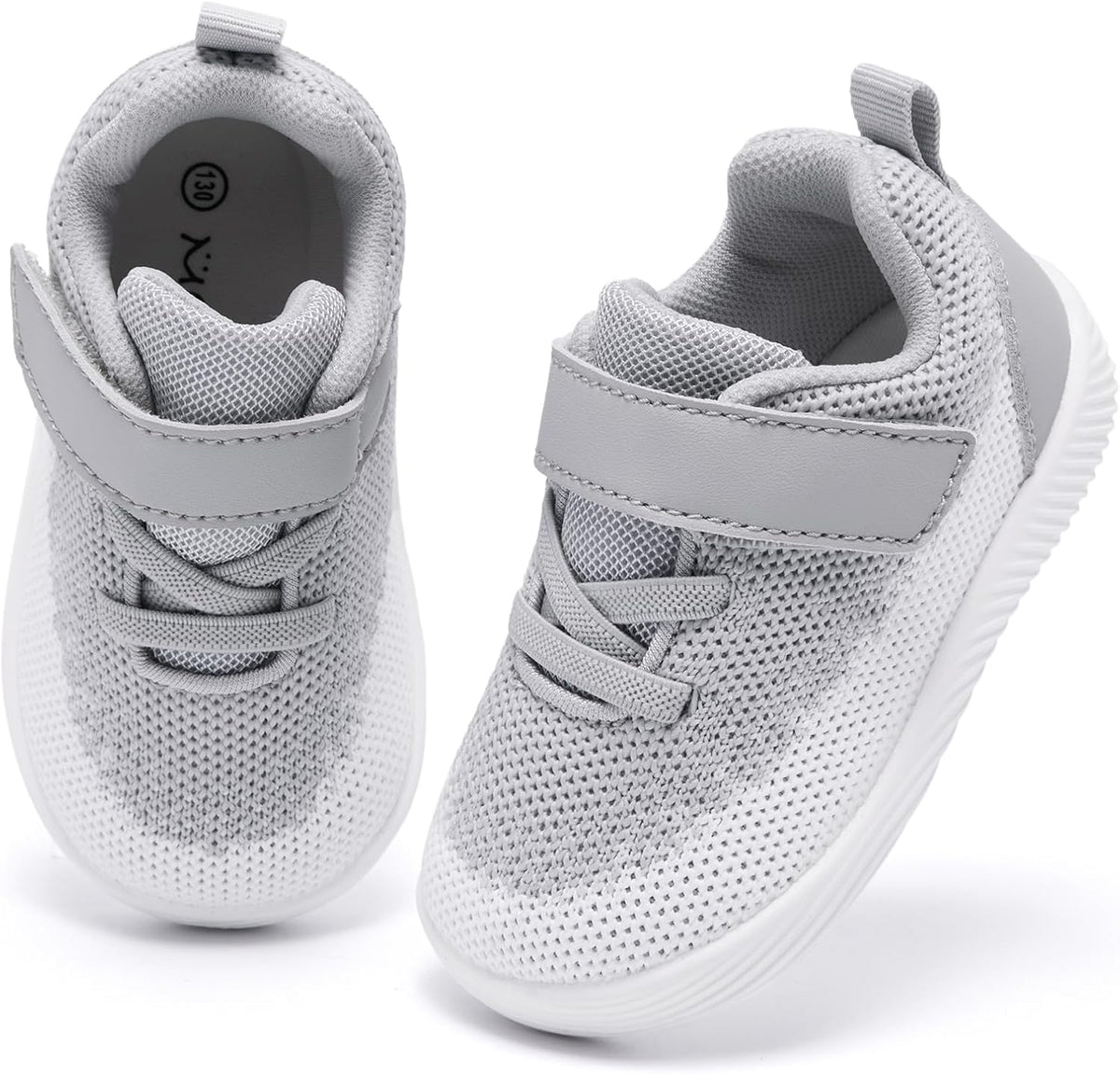 MORENDL Toddler Sneakers Baby Boys & Girls Barefoot Shoes Lightweight Breathable Walking Running