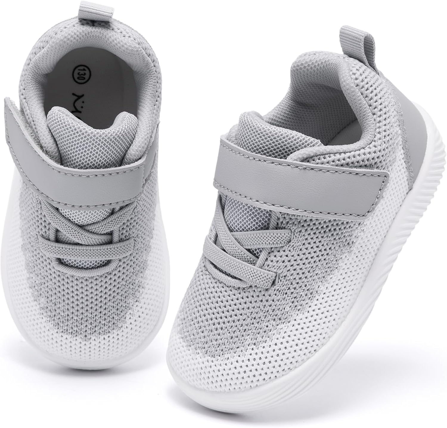 MORENDL Toddler Sneakers Baby Boys & Girls Barefoot Shoes Lightweight Breathable Walking Running