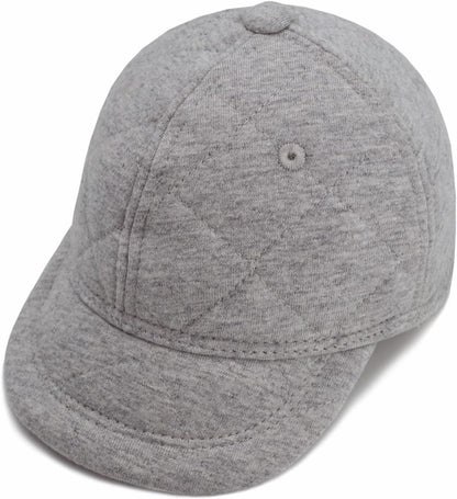 Keepersheep Baby Baseball Cap Infant Sun Hat, Cotton Knit with Soft Brim, Adjustable Soft Newborn