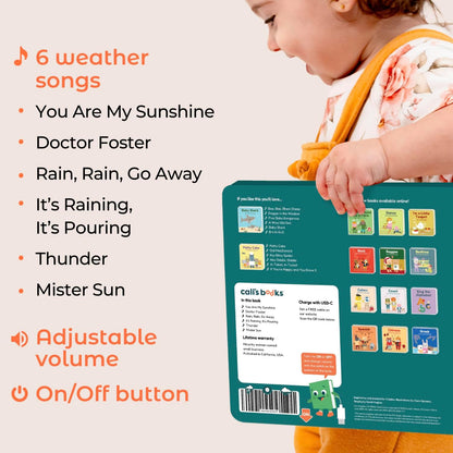 Cali's Books You are My Sunshine Nursery Rhymes | Interactive Sound Book | Musical Toys for