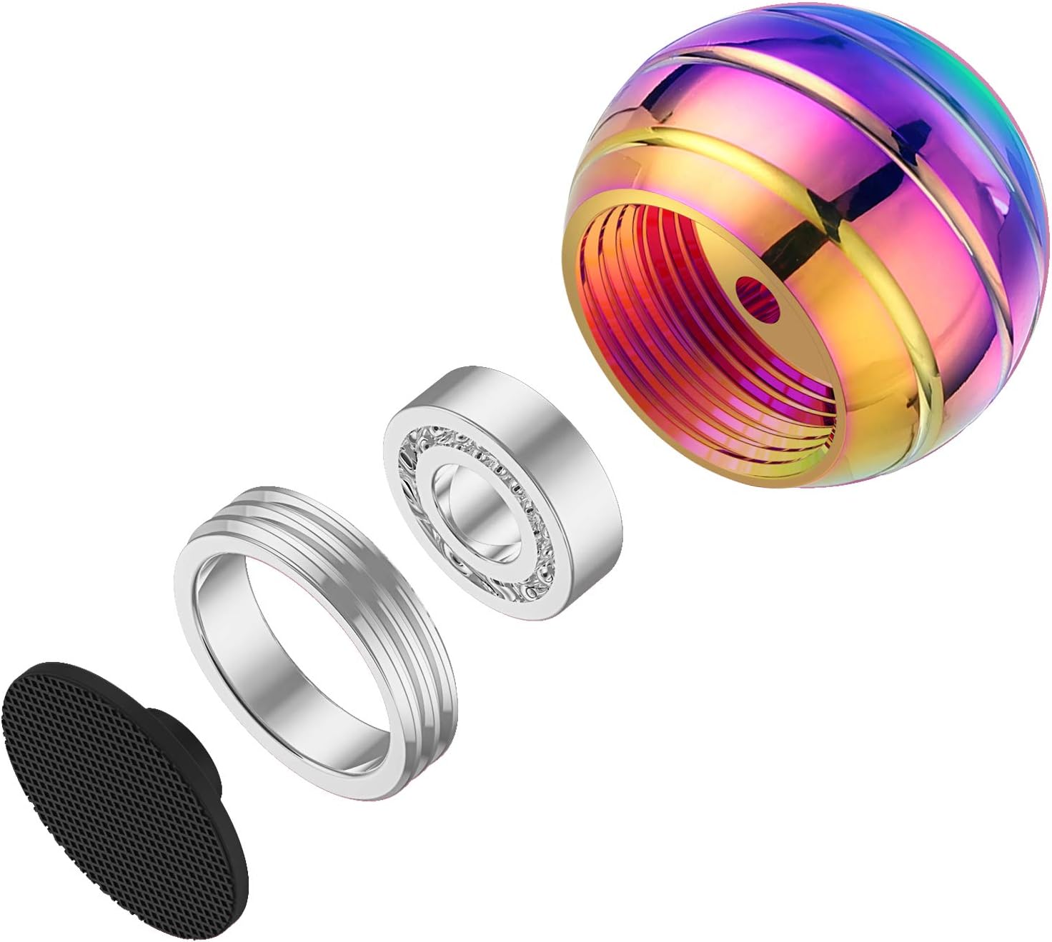 Fidget Toys for Adults Kids, 1.77" Kinetic Spinning Desk Toys for Office for Adults, Kinetic Fidget
