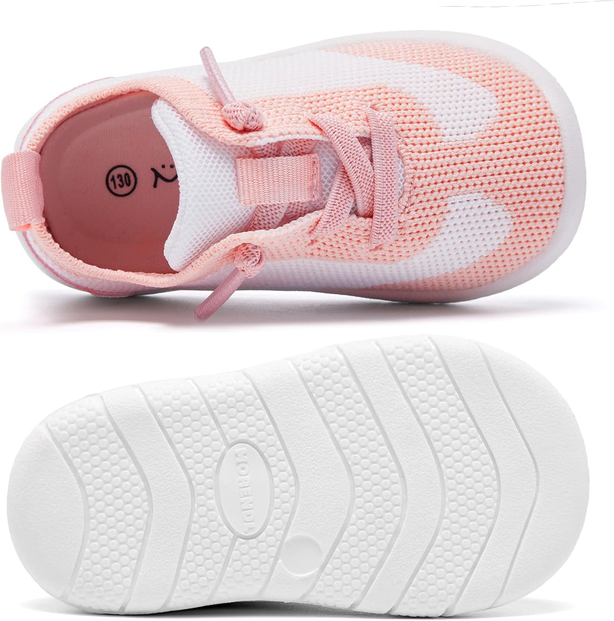 MORENDL Toddler Shoes Baby Walking Sock Shoes Infant Sneakers 0-4 Years Boy Girl Barefoot Tennis