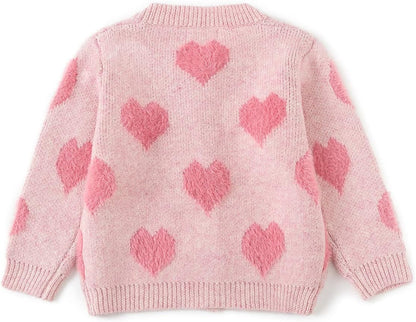 Simplee kids Baby Sweater Animal Leopard Printed Baby Cardigan for Autumn Fall…