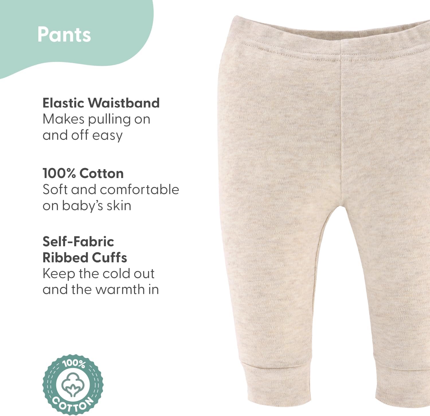 The Peanutshell Baby Pants Boy Girl, Unisex Baby Clothes, Newborn to 24 Month, Infant Joggers