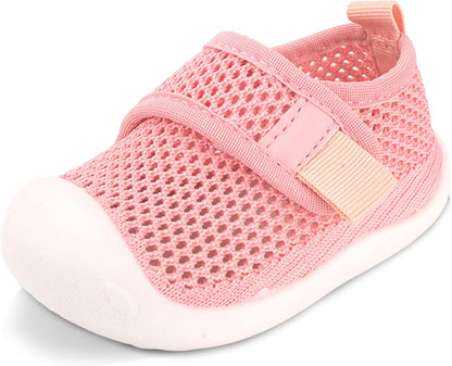 Baby First-Walking Shoes 1-4 Years Kid Shoes Trainers Toddler Infant Boys Girls Soft Sole Non Slip