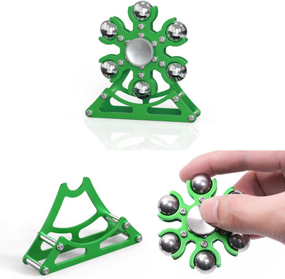 Desk-Fidget-Toys for Ferris-Wheels-Spinner: 4mins Kinetic-Metal-Spinner, Cool-Gadgets-Stuff for Kid