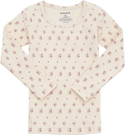 AVAUMA Baby Boys Girls Pajama Set 6M-7T Kids Cute Toddler Snug fit Pattern Design Pjs Cotton