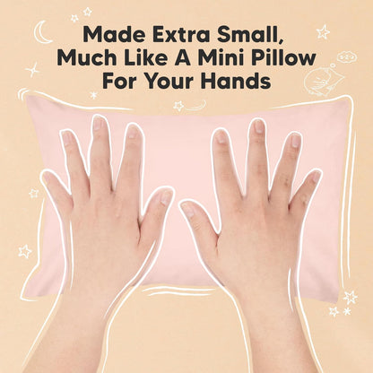 Mini Toddler Pillow with Pillowcase - 9x13 My Little Dreamy Travel Kids Pillow for Sleeping