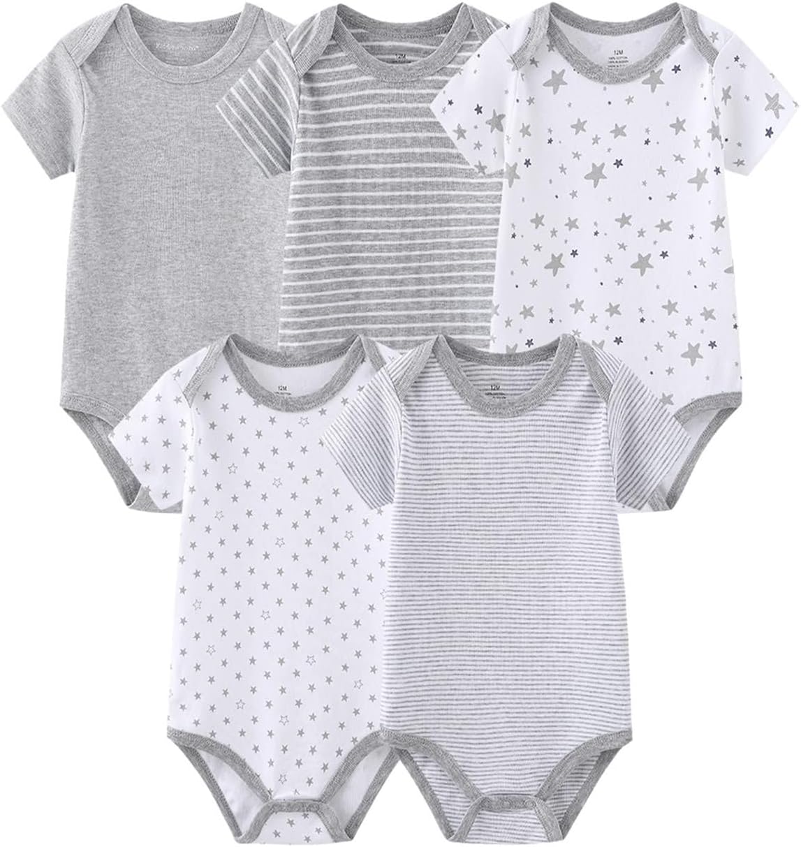 Newborn Layette Gift Set 27-Piece Baby Girl Clothes Bodysuits, Pants Essentials and Accessories