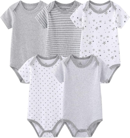 Newborn Layette Gift Set 27-Piece Baby Girl Clothes Bodysuits, Pants Essentials and Accessories