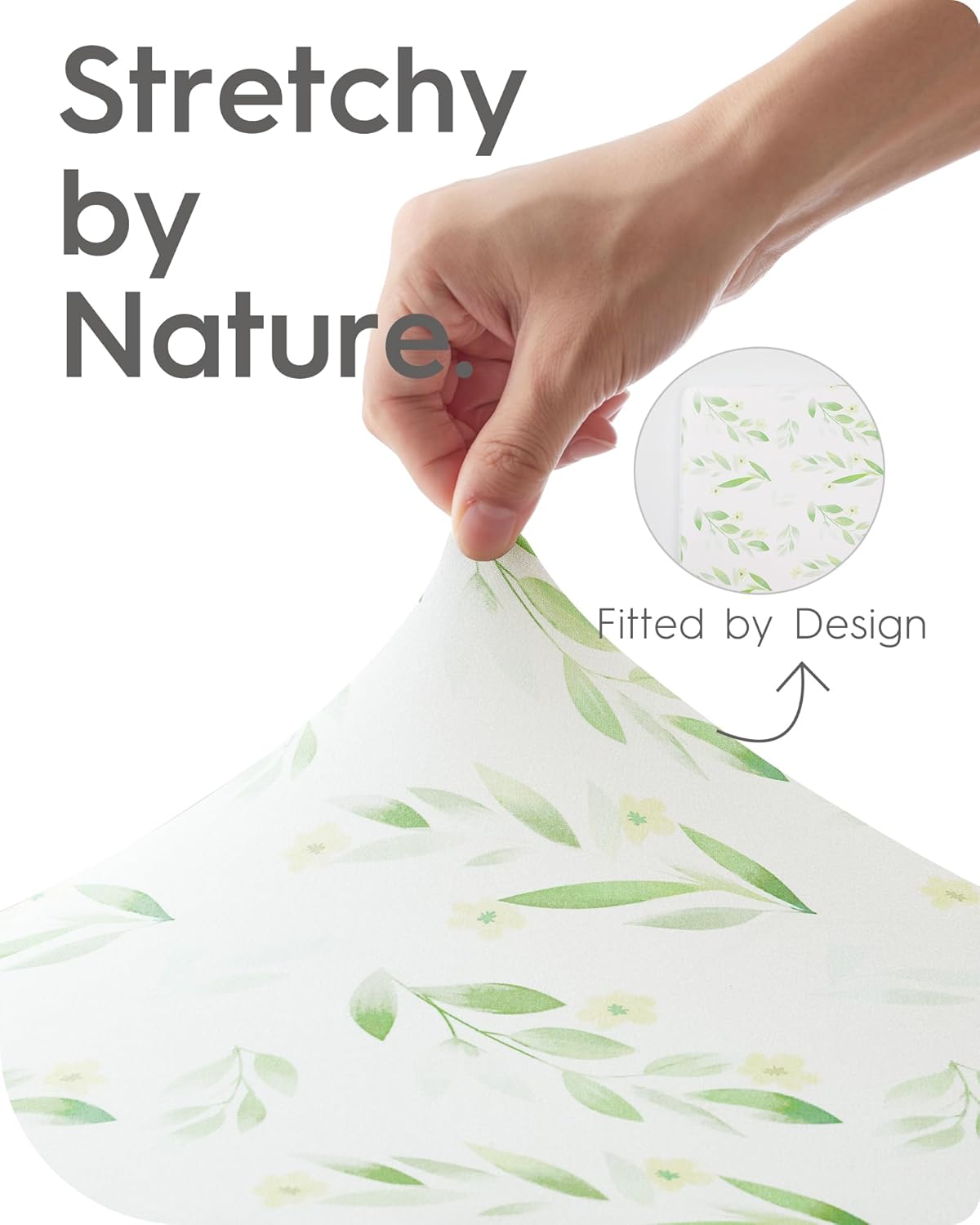 Bassinet Sheets for Baby Boy Girl, TotBasic Buttery Soft Universal Bassinet Fitted Sheet
