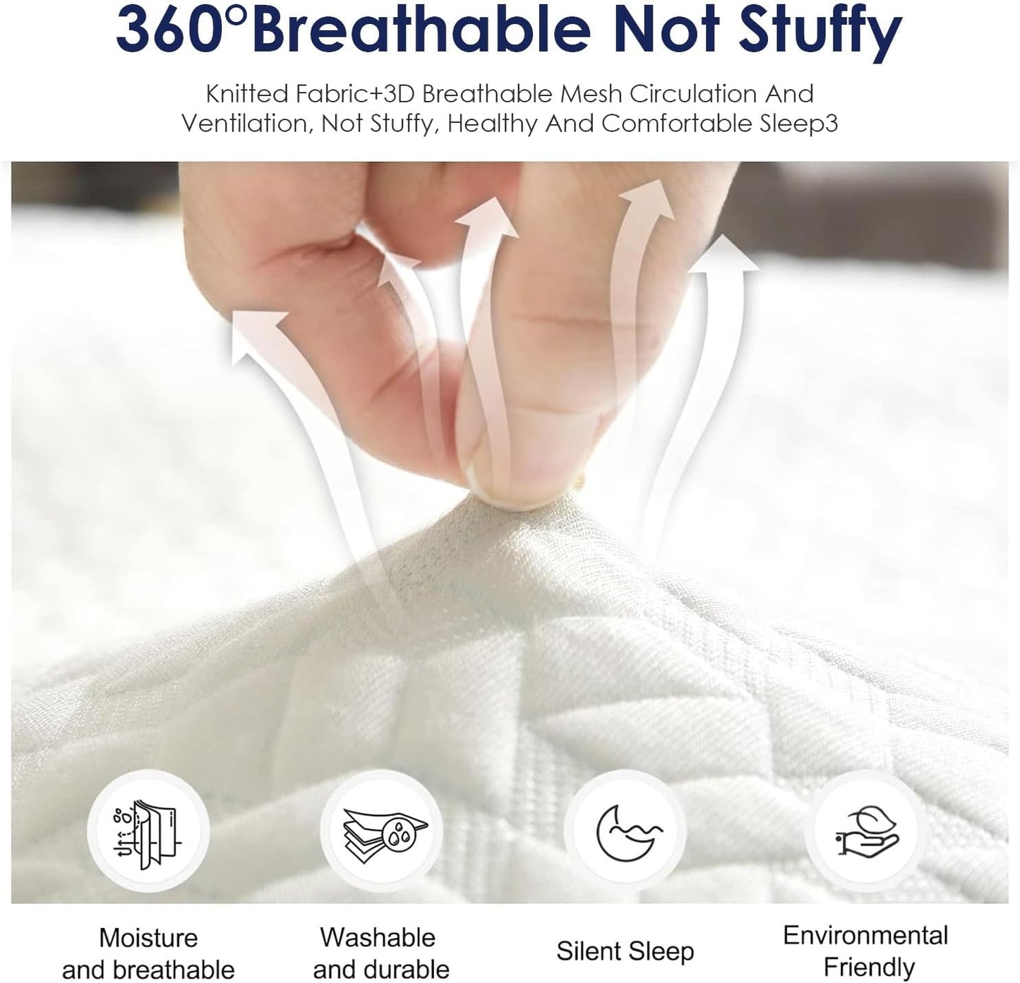 6 Inch Cooling Gel Memory Foam Twin Mattress for Kids,Mattress in a Box,Breathable Cover