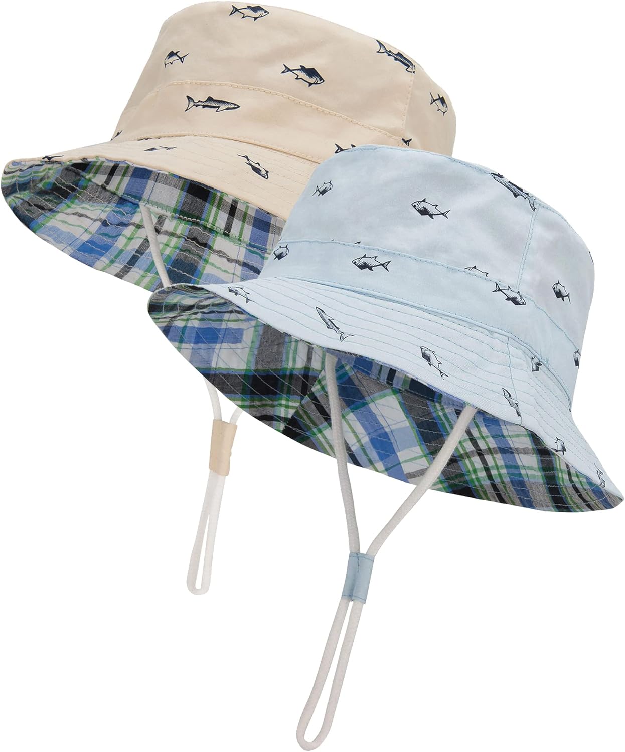 Durio Baby Bucket Sun Hat Toddler Hats Summer Beach Hat UPF 50+ Sun Protection Bucket Hats for Kids