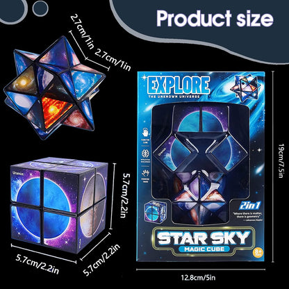 Toys for Boys Age 8-12 Gifts for 9 10 11 12 Year Old Boy Girls, Infinity Cube Fidget Toy for Kids