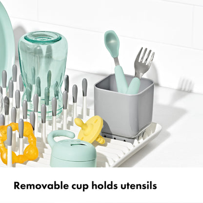 Newborn Essential, Dries Bottles And Accessories, Built-In Drain Board, Compact Design, Easy To