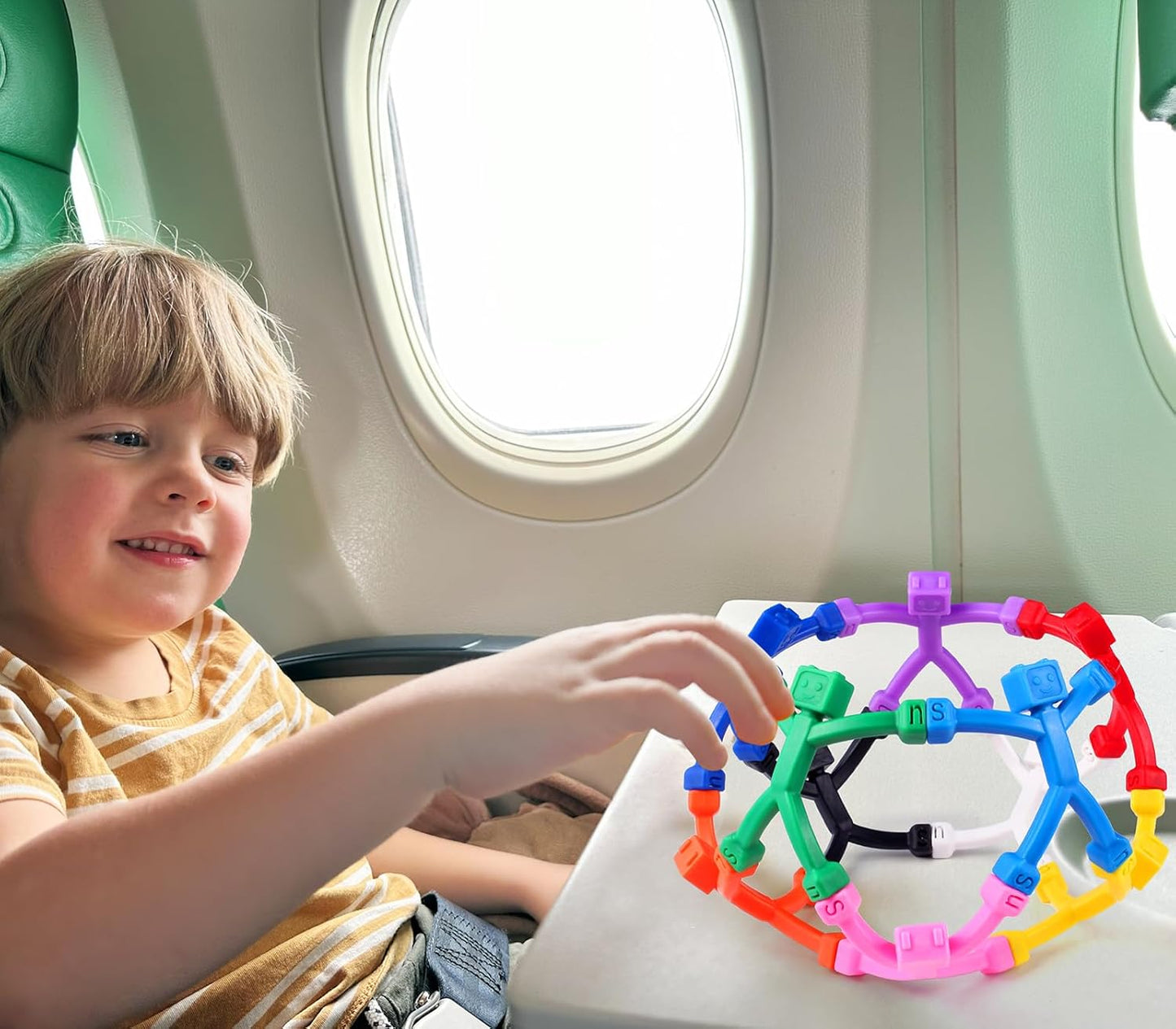 24 PCS Magnetic Travel Toys for Kids, Creative, Portable and Educational