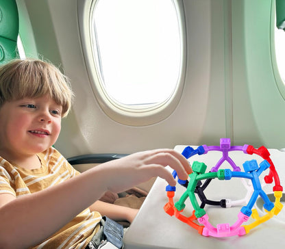24 PCS Magnetic Travel Toys for Kids, Creative, Portable and Educational